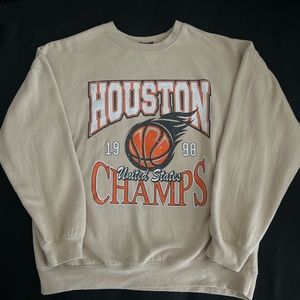 Houston crème crewneck